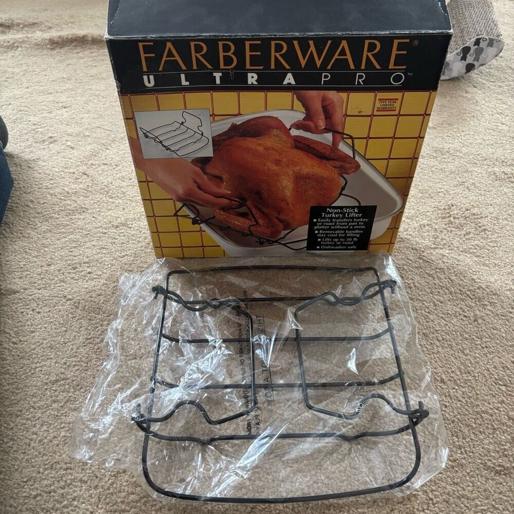 Farberware Ultra Pro Non-Stick Turkey Lifter